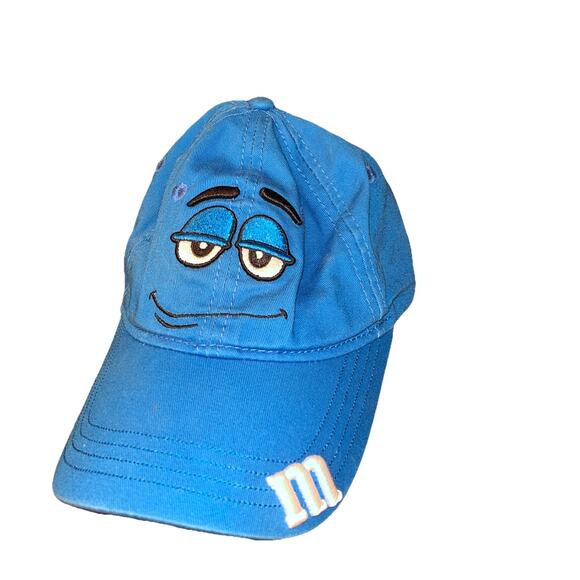 M&M Cap Blue Novelty Item One Size Fits Most - Picture 1 of 3